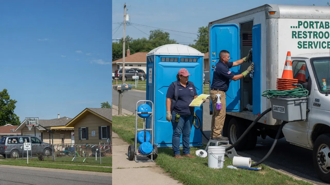 Portable Toilet Rental in The Villages, FL near me